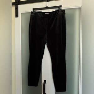 Nanette Lepore Black Velour Pants